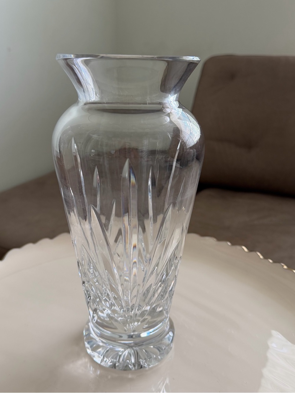Vintage Marquis by Waterford Crystal Glendale 10" Vase